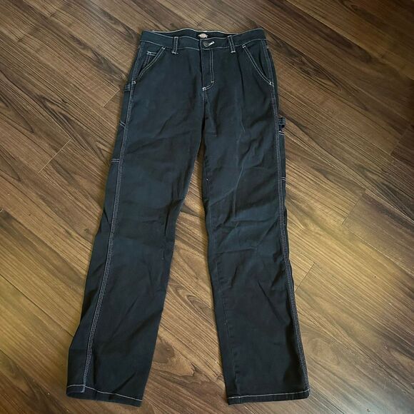 Dickies black cargo pants 25 - Picture 1 of 9